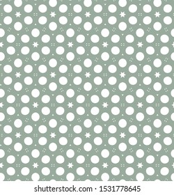 Seamless vector pattern. Background texture in geometric ornamental style.
