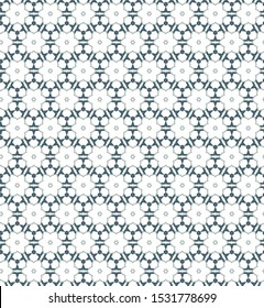 Seamless vector pattern. Background texture in geometric ornamental style.
