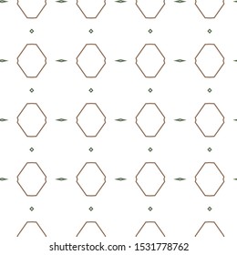 Seamless vector pattern. Background texture in geometric ornamental style.