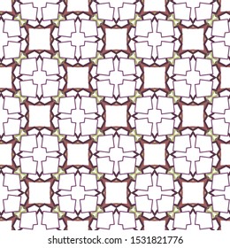 Seamless vector pattern. Background texture in geometric ornamental style.