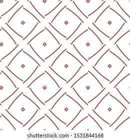 Seamless vector pattern. Background texture in geometric ornamental style.