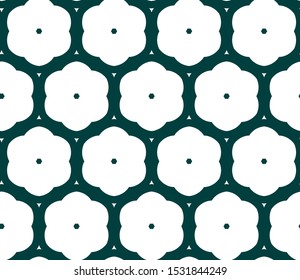 Seamless vector pattern. Background texture in geometric ornamental style.