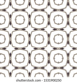 Seamless vector pattern. Background texture in geometric ornamental style.