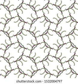 Seamless vector pattern. Background texture in geometric ornamental style.
