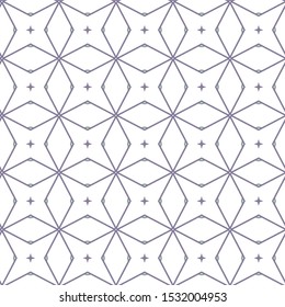 Seamless vector pattern. Background texture in geometric ornamental style.