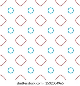 Seamless vector pattern. Background texture in geometric ornamental style.