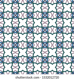 Seamless vector pattern. Background texture in geometric ornamental style.