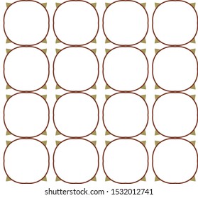 Seamless vector pattern. Background texture in geometric ornamental style.