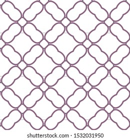 Seamless vector pattern. Background texture in geometric ornamental style.