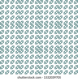 Seamless vector pattern. Background texture in geometric ornamental style.