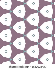 Seamless vector pattern. Background texture in geometric ornamental style.