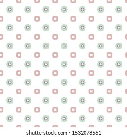 Seamless vector pattern. Background texture in geometric ornamental style.