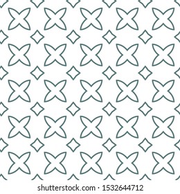 Seamless vector pattern. Background texture in geometric ornamental style.