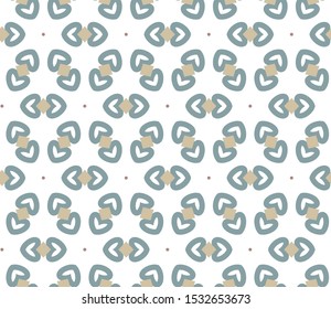 Seamless vector pattern. Background texture in geometric ornamental style.