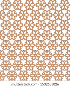 Seamless vector pattern. Background texture in geometric ornamental style.