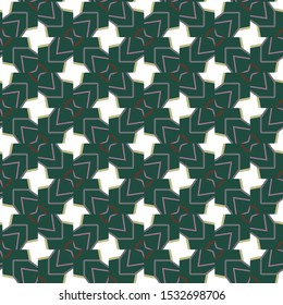 Seamless vector pattern. Background texture in geometric ornamental style.