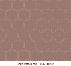 Seamless vector pattern. Background texture in geometric ornamental style.