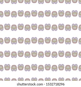Seamless vector pattern. Background texture in geometric ornamental style.