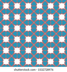 Seamless vector pattern. Background texture in geometric ornamental style.