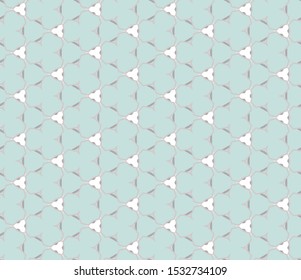 Seamless vector pattern. Background texture in geometric ornamental style.