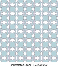 Seamless vector pattern. Background texture in geometric ornamental style.