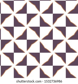 Seamless vector pattern. Background texture in geometric ornamental style.