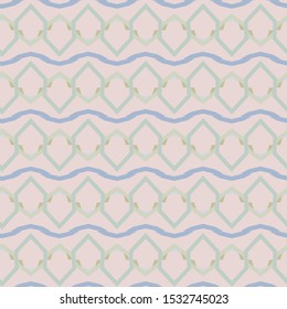 Seamless vector pattern. Background texture in geometric ornamental style.