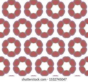 Seamless vector pattern. Background texture in geometric ornamental style.