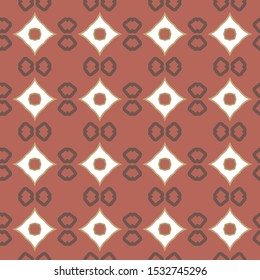 Seamless vector pattern. Background texture in geometric ornamental style.
