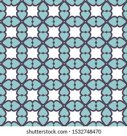 Seamless vector pattern. Background texture in geometric ornamental style.