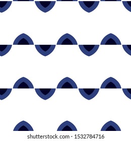 Seamless vector pattern. Background texture in geometric ornamental style.