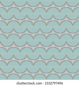 Seamless vector pattern. Background texture in geometric ornamental style.