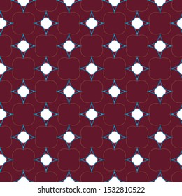 Seamless vector pattern. Background texture in geometric ornamental style.
