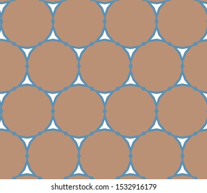 Seamless vector pattern. Background texture in geometric ornamental style.