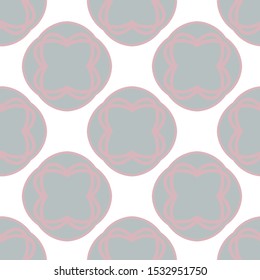 Seamless vector pattern. Background texture in geometric ornamental style.