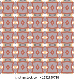 Seamless vector pattern. Background texture in geometric ornamental style.