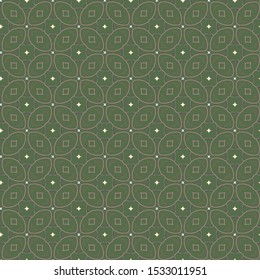 Seamless vector pattern. Background texture in geometric ornamental style.
