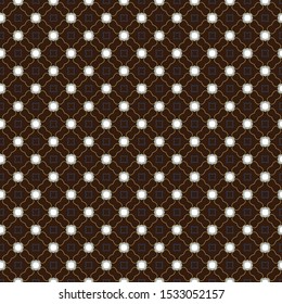 Seamless vector pattern. Background texture in geometric ornamental style.
