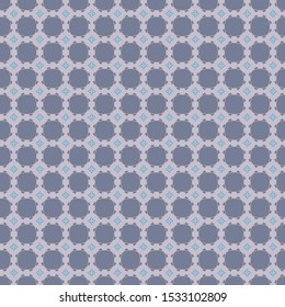 Seamless vector pattern. Background texture in geometric ornamental style.