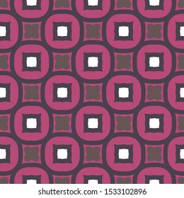 Seamless vector pattern. Background texture in geometric ornamental style.