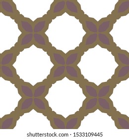 Seamless vector pattern. Background texture in geometric ornamental style.