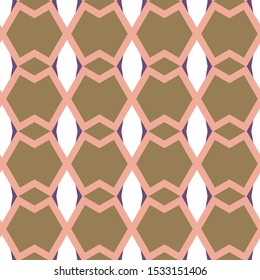 Seamless vector pattern. Background texture in geometric ornamental style.