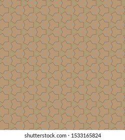 Seamless vector pattern. Background texture in geometric ornamental style.
