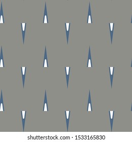 Seamless vector pattern. Background texture in geometric ornamental style.