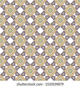 Seamless vector pattern. Background texture in geometric ornamental style.