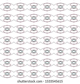 Seamless vector pattern. Background texture in geometric ornamental style.