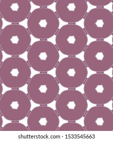 Seamless vector pattern. Background texture in geometric ornamental style.
