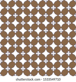 Seamless vector pattern. Background texture in geometric ornamental style.