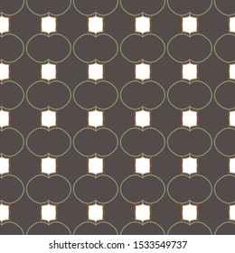 Seamless vector pattern. Background texture in geometric ornamental style.