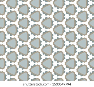 Seamless vector pattern. Background texture in geometric ornamental style.